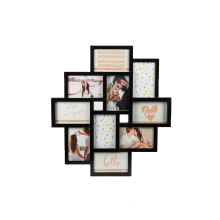 China Manufacturer collage photo frame puzzle photo frame wall hanging